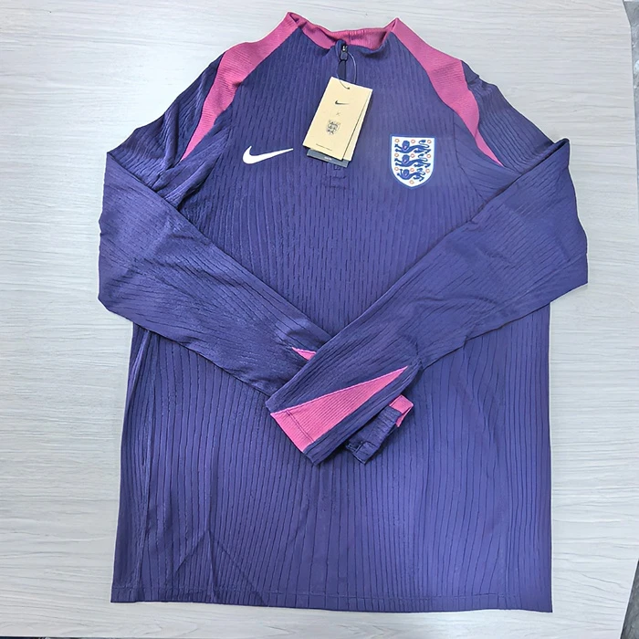耐克 Nike 英格兰国家队 24欧洲杯 球员版训练 半拉链手工