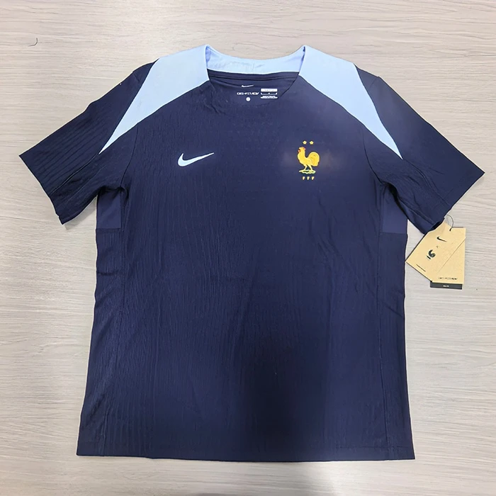 耐克 Nike dri fit ADV 法国国家队 24欧洲杯 球员版训练短袖装备