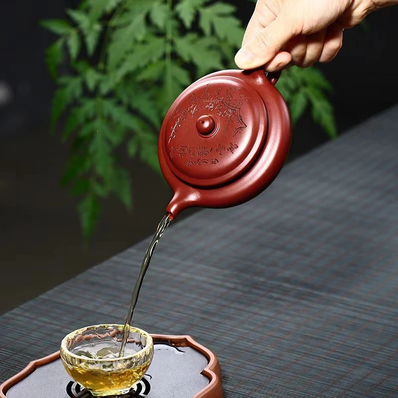 大红袍梅花扁仿古（紫）
