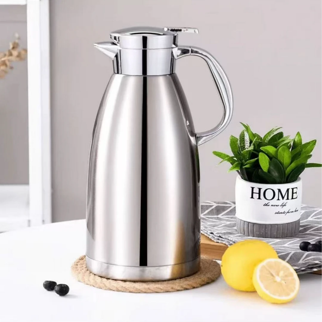 加厚不锈钢保温水壶家用开热水瓶大容量罗马保温瓶暖壶鸭嘴款