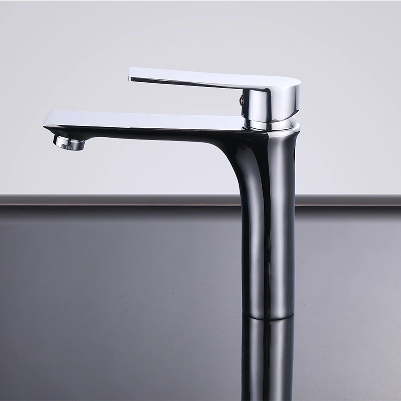 【聚冠8690】精品脸盆龙头枪灰色精准不抽拉8690