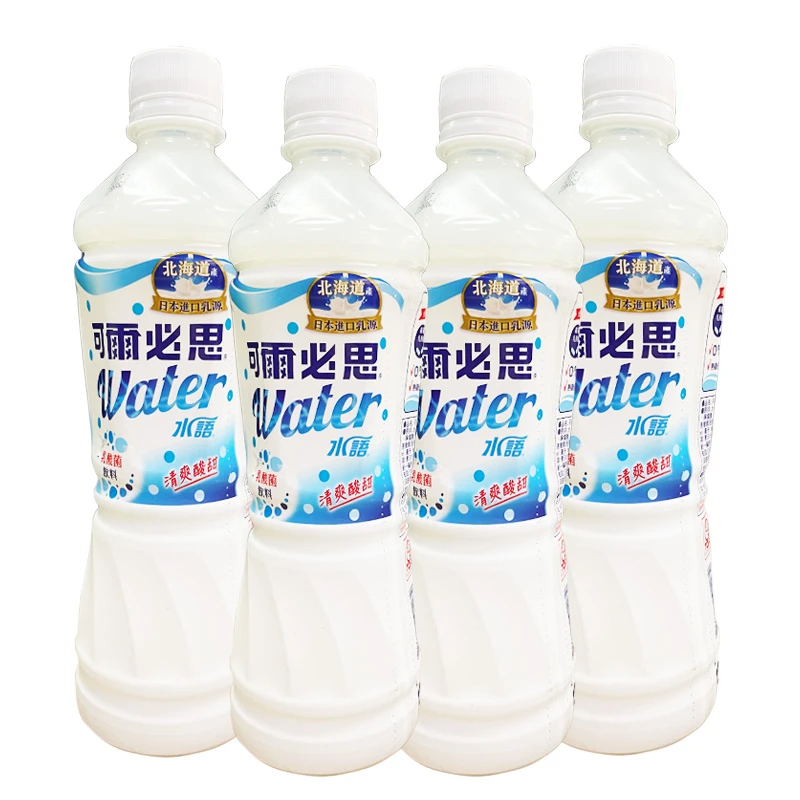 可尔必思乳酸风味饮料500ml*4瓶，新日期，中国台湾生产