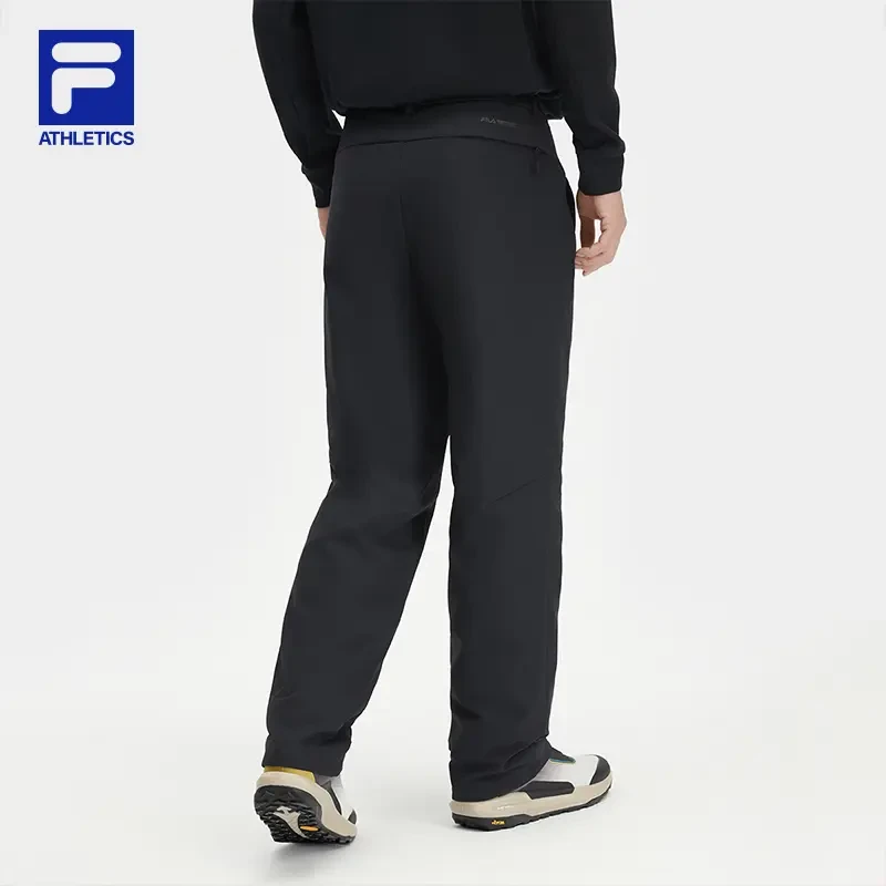 Fila/斐乐男士保暖【80鹅绒裤】保暖直筒裤简约冬季厚款A51M441801F