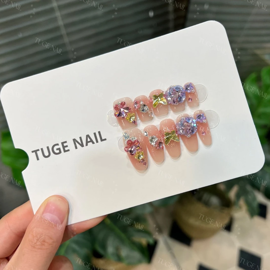 TugeNail“夏日灵感”夏日超闪满钻系列穿戴甲TGLI