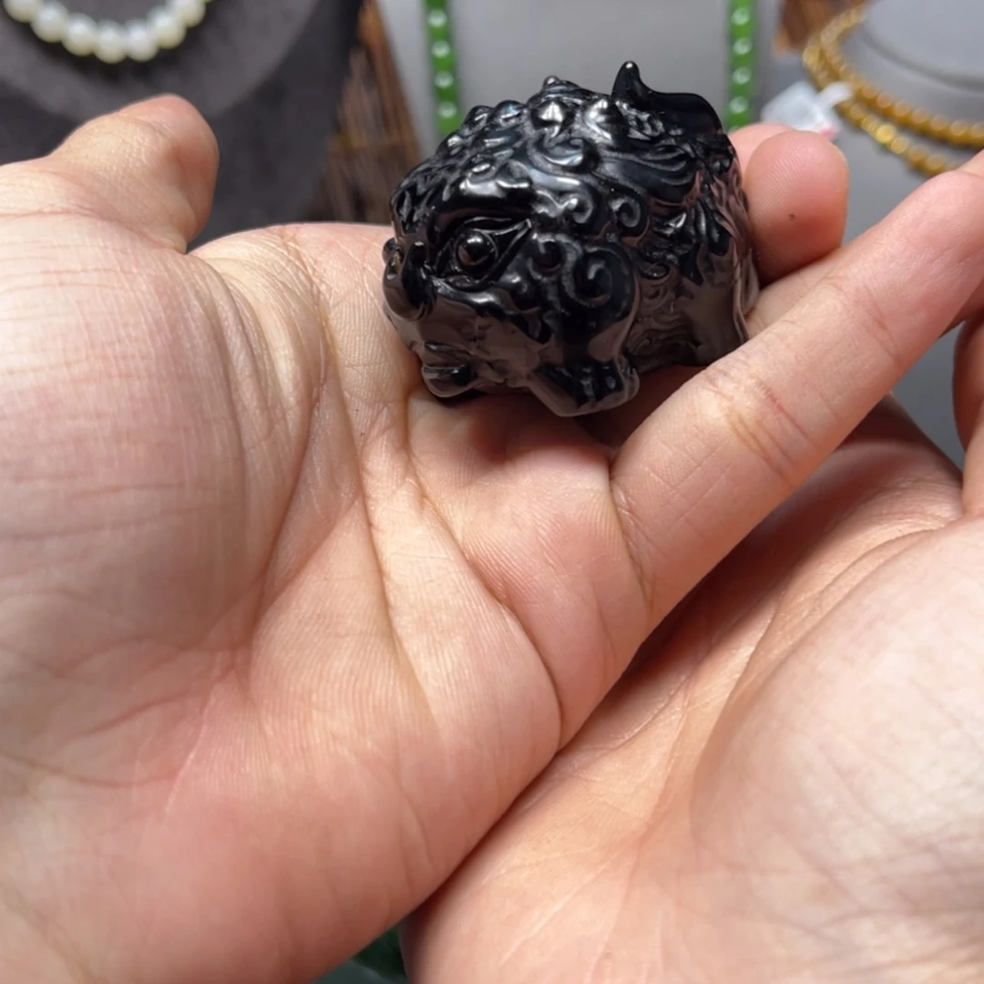 【闪购商品】黑曜岩吊坠(不含链)未镶嵌