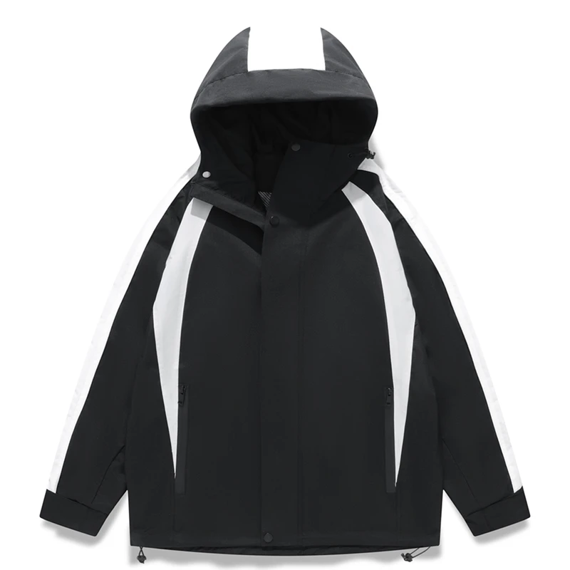 8859七型男女同款夹克2024秋季新款连帽情侣休闲防风夹克外套XH