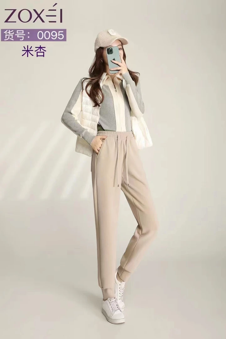 女士沐丝绒防风裤0095