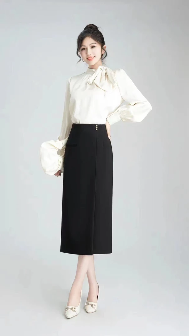 女士时尚百搭半身裙1261