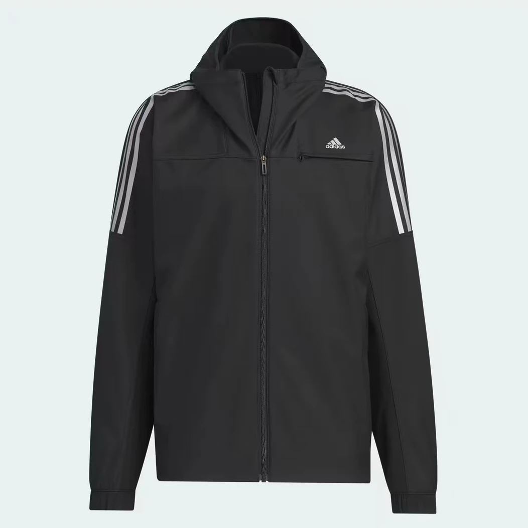 adidas/阿迪达斯男子WARM JACKE运动休闲抓绒连帽夹克外套JG8515