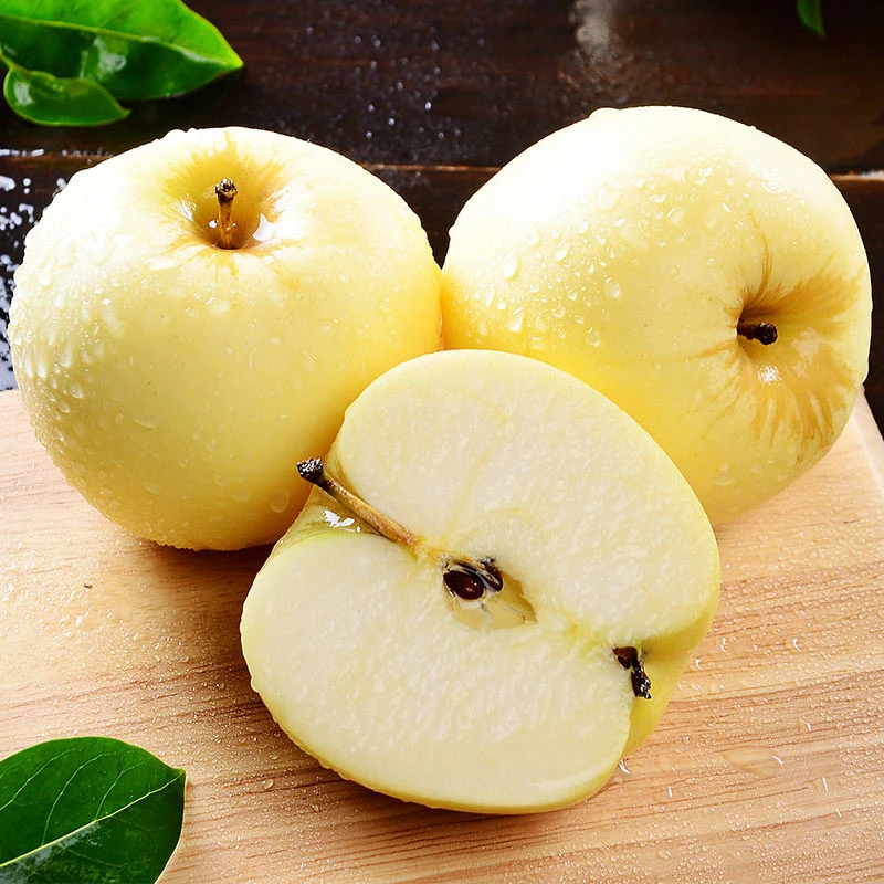 【粉丝专享1】山东黄金奶油富士苹果2/5/9斤装当季新鲜水果香甜可口