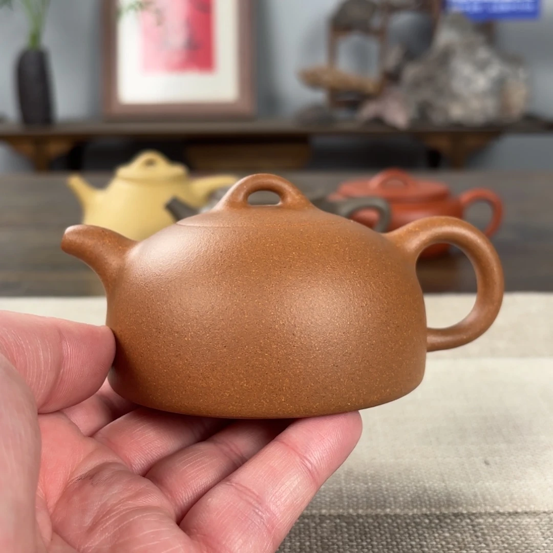 紫砂茶壶黄龙山原矿紫砂壶230