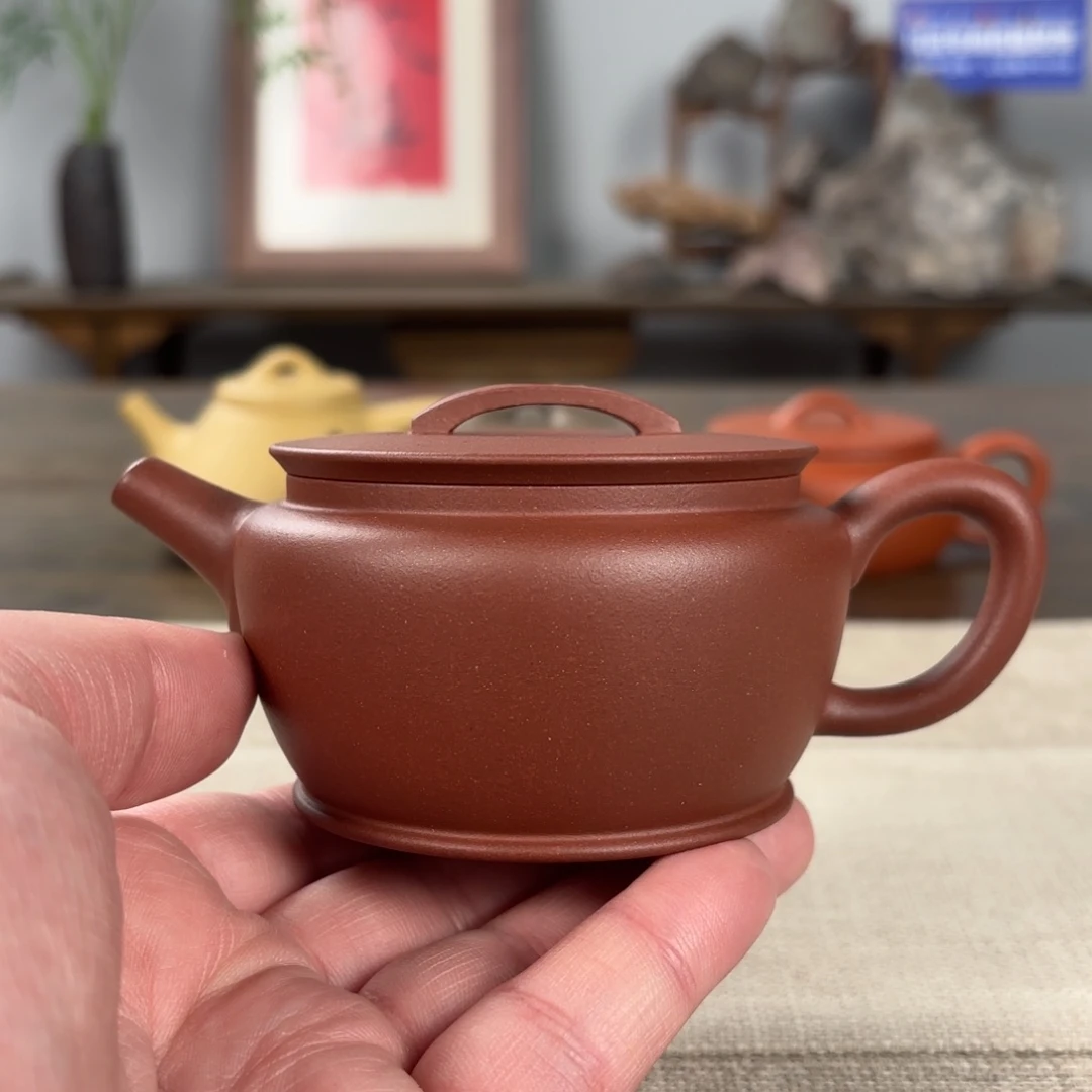 紫砂茶壶黄龙山原矿紫砂壶