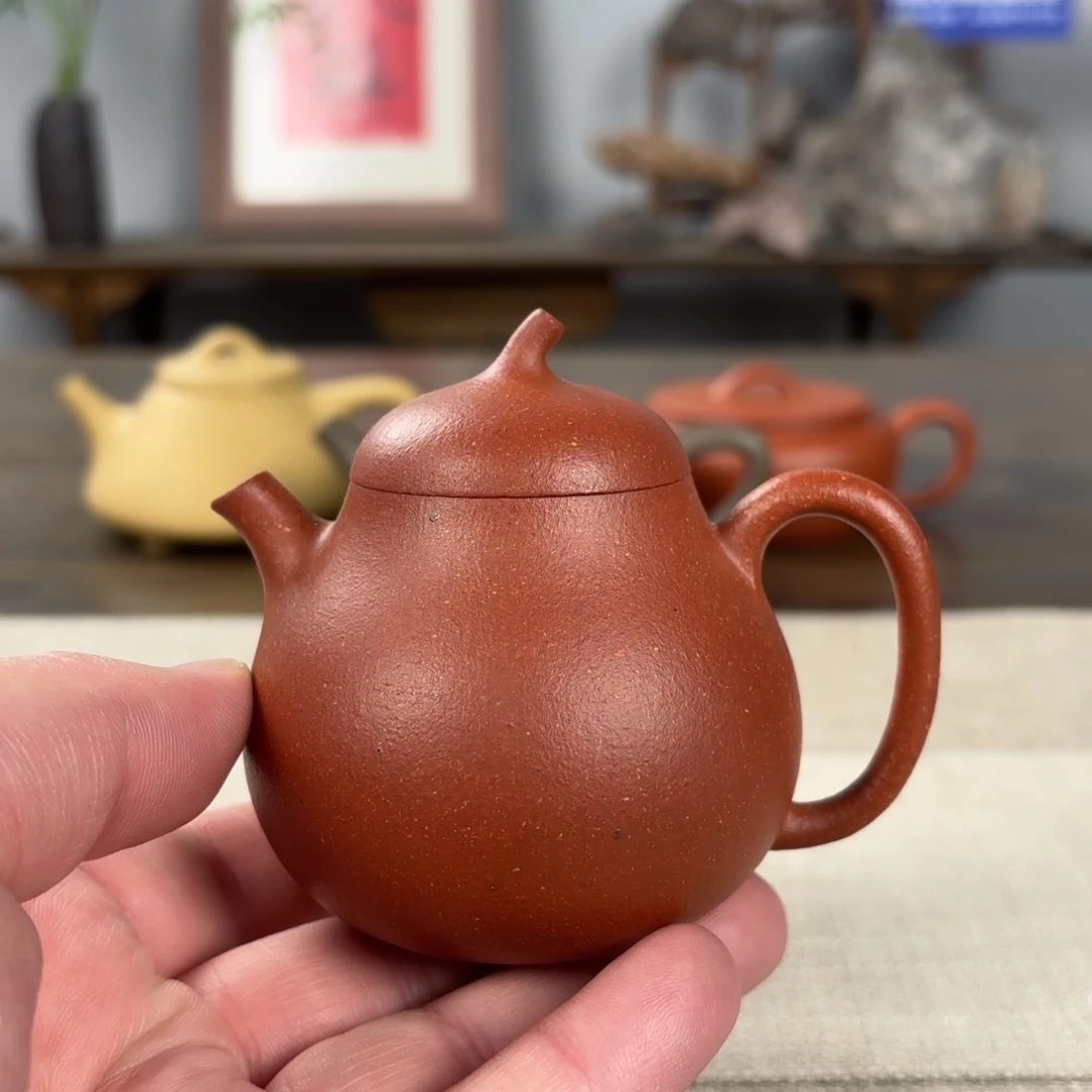 紫砂茶壶黄龙山原矿紫砂壶150