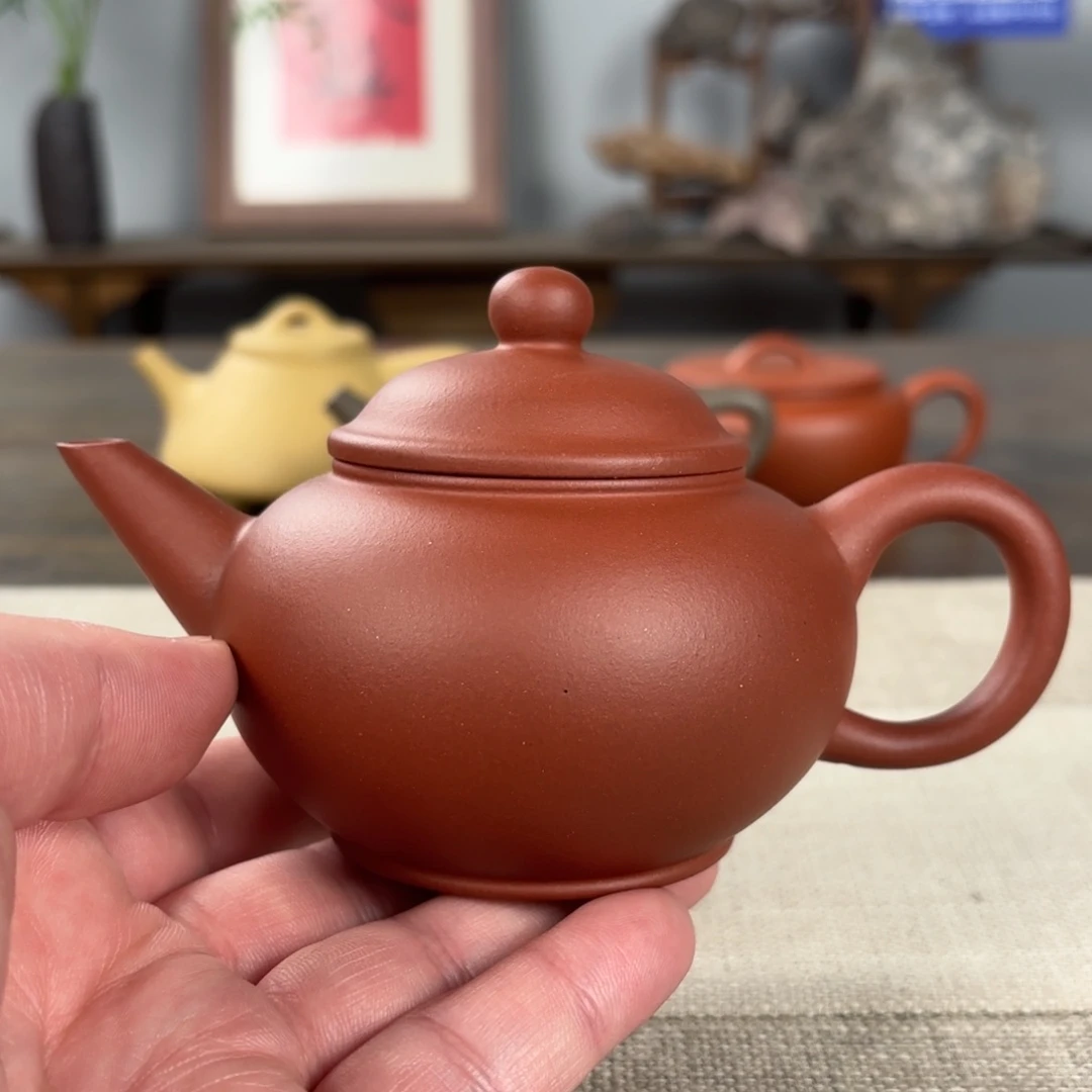 紫砂茶壶黄龙山原矿紫砂壶