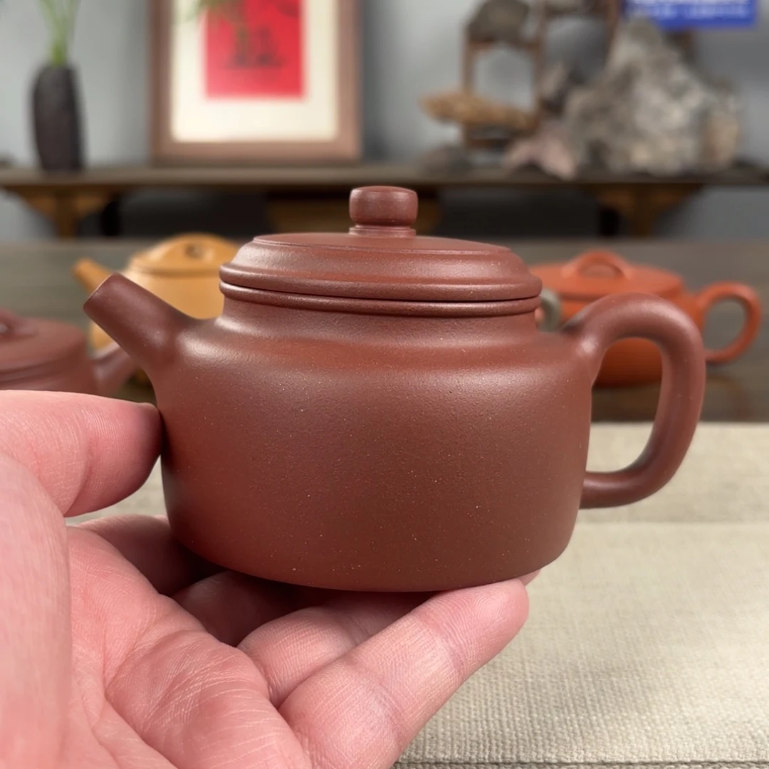 紫砂茶宠黄龙山原矿紫砂壶