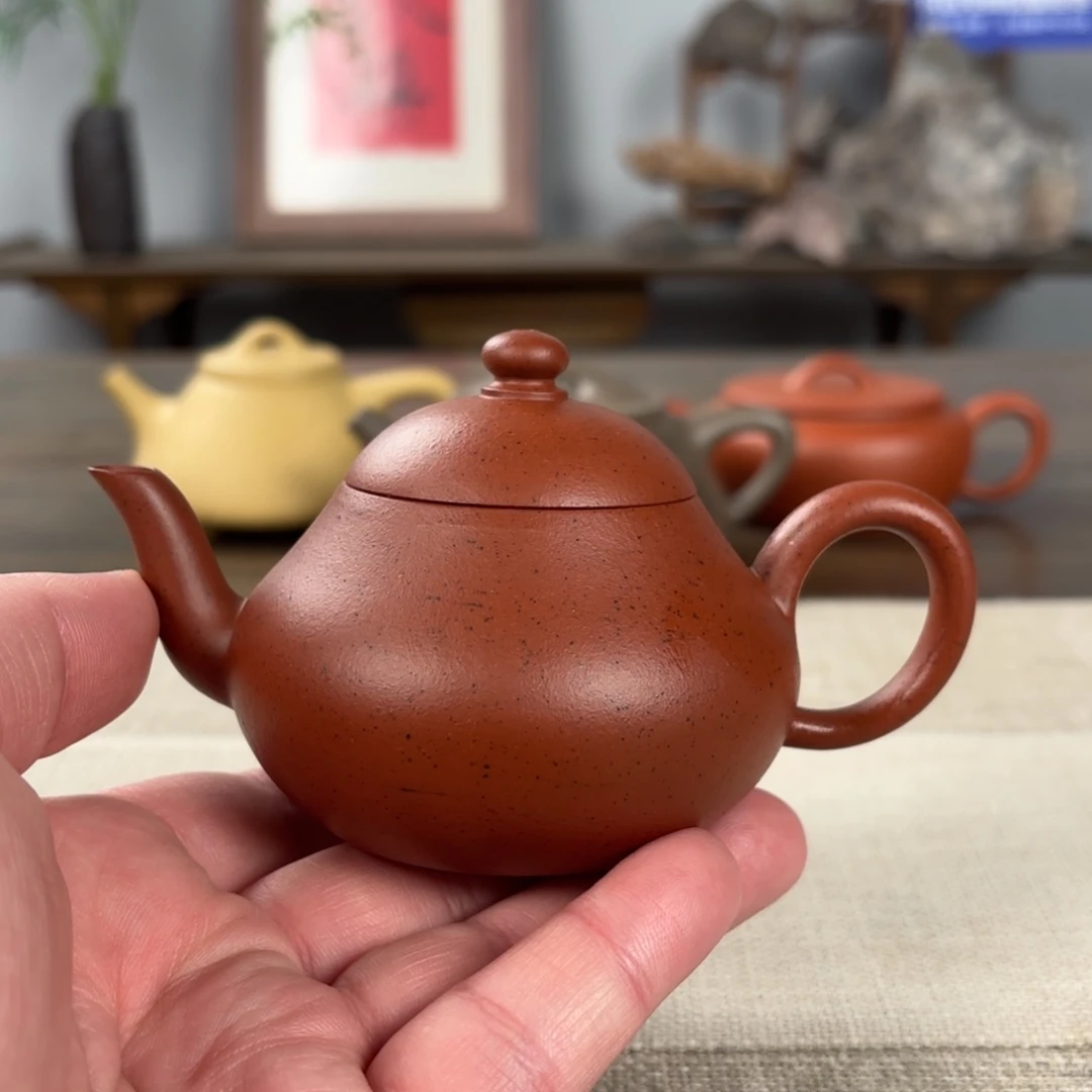 紫砂茶壶黄龙山原矿紫砂壶