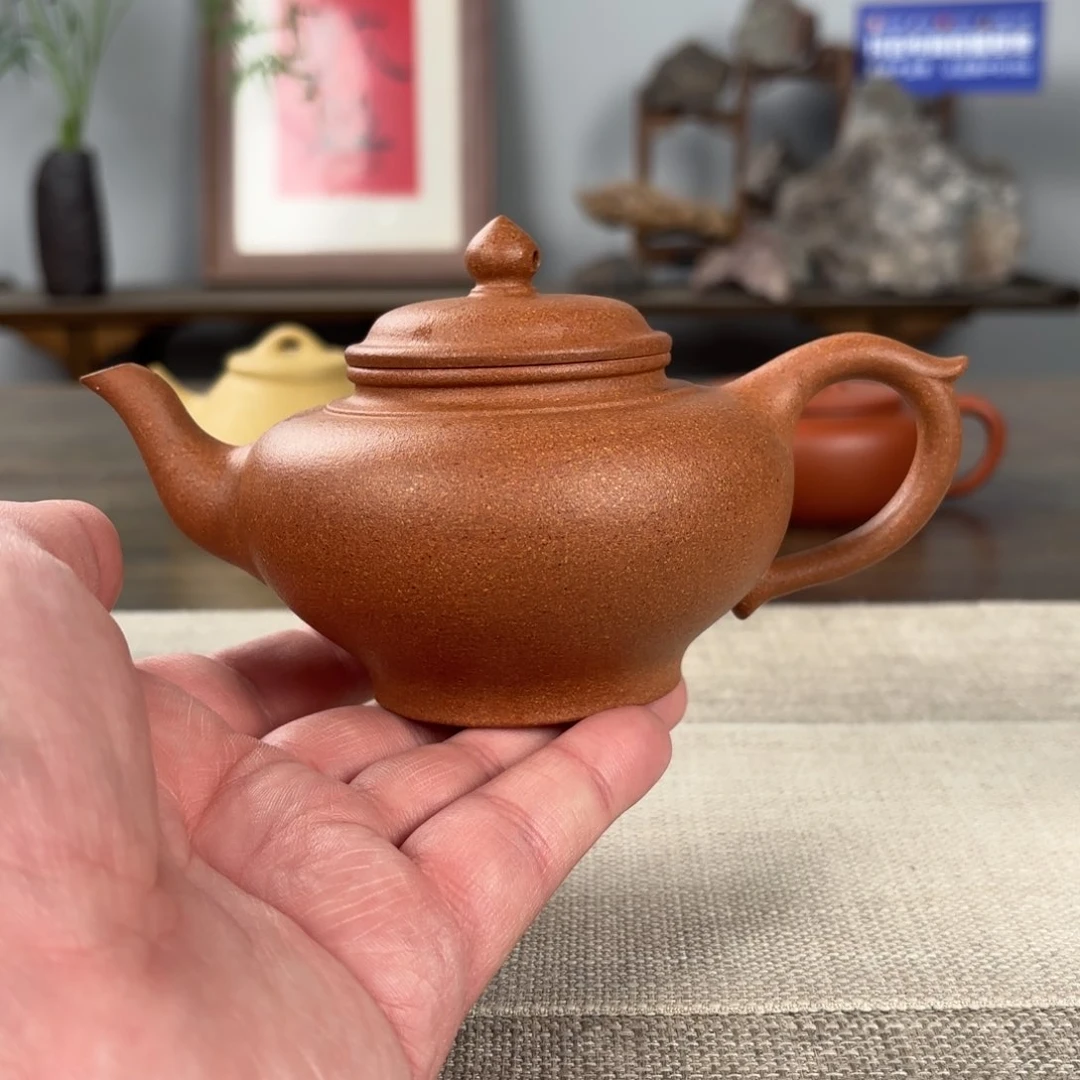 紫砂茶壶黄龙山原矿紫砂壶
