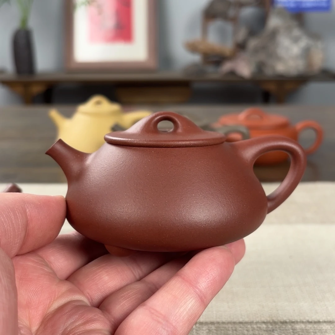 紫砂茶壶黄龙山原矿紫砂壶150