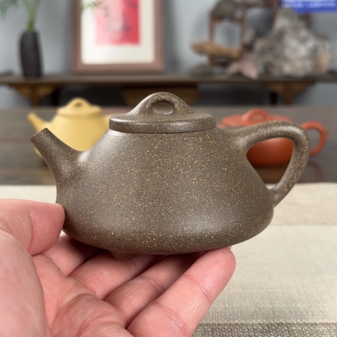 紫砂茶壶黄龙山原矿紫砂壶260