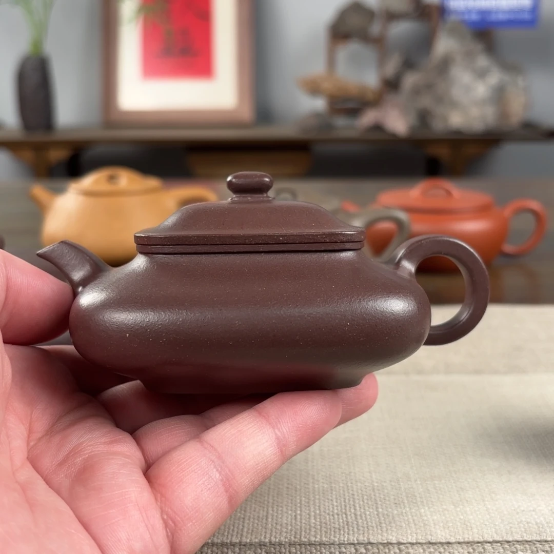 紫砂茶壶赖*黄龙山原矿紫砂壶