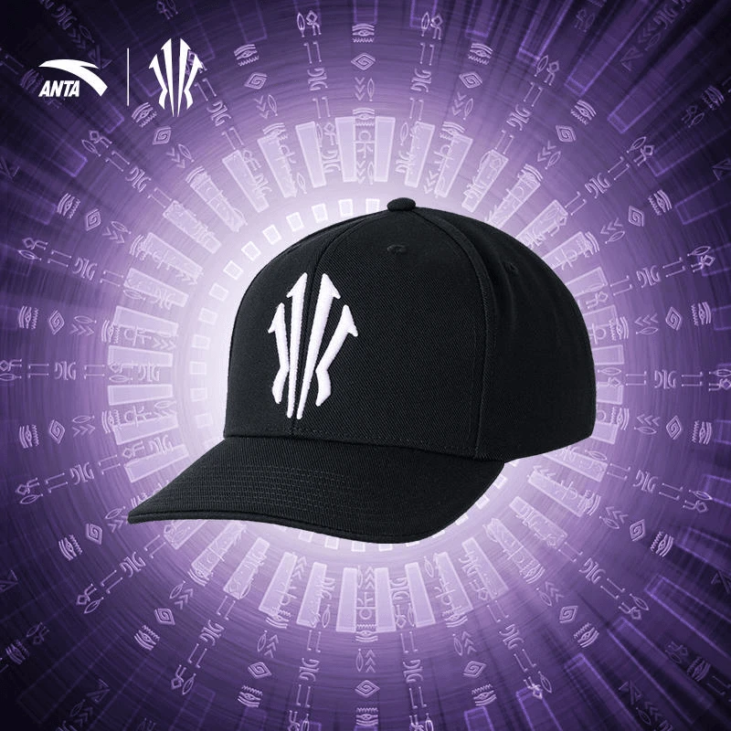 ANTA/安踏凯里·欧文系列棒球帽情侣夏季运动休闲鸭舌帽192421272R