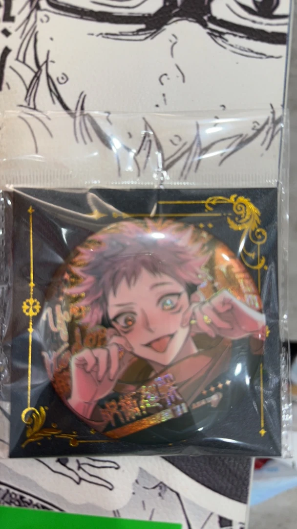 自制同人咒术吧唧徽章