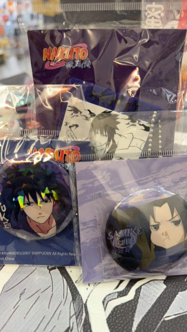 正版火影忍者吧唧徽章