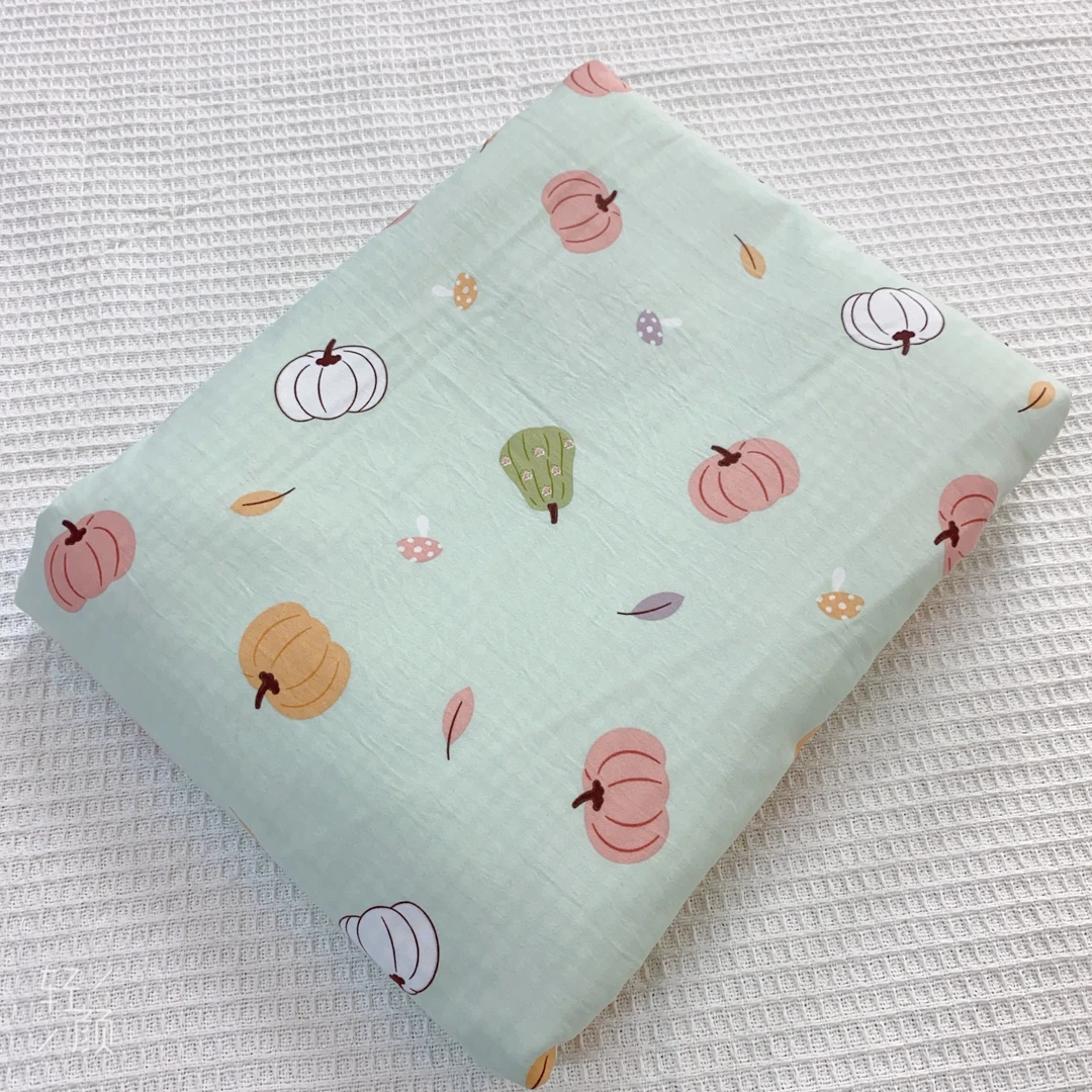 【清新南瓜−绿】居家好物卡通简约单人被套1.5×2米南瓜柔软亲肤透气