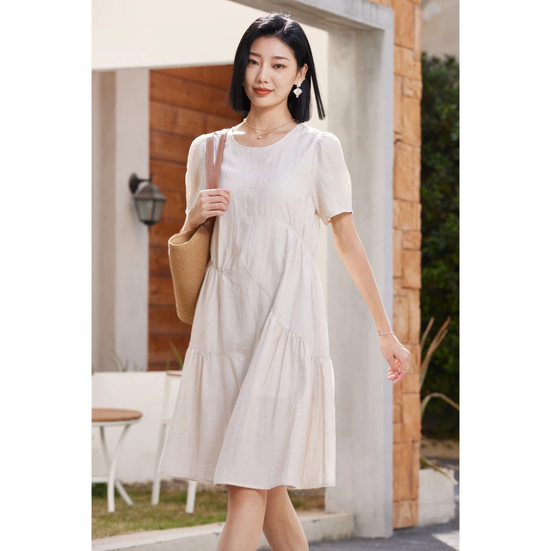 希茜1666 夏季高级感时尚休闲气质连衣裙