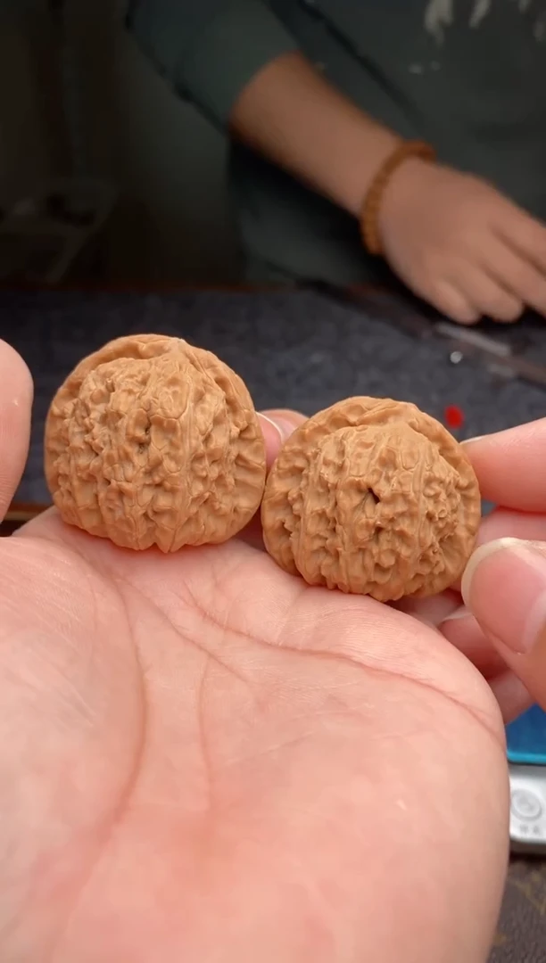 【闪购商品】桃核把件b148号39尺白狮子