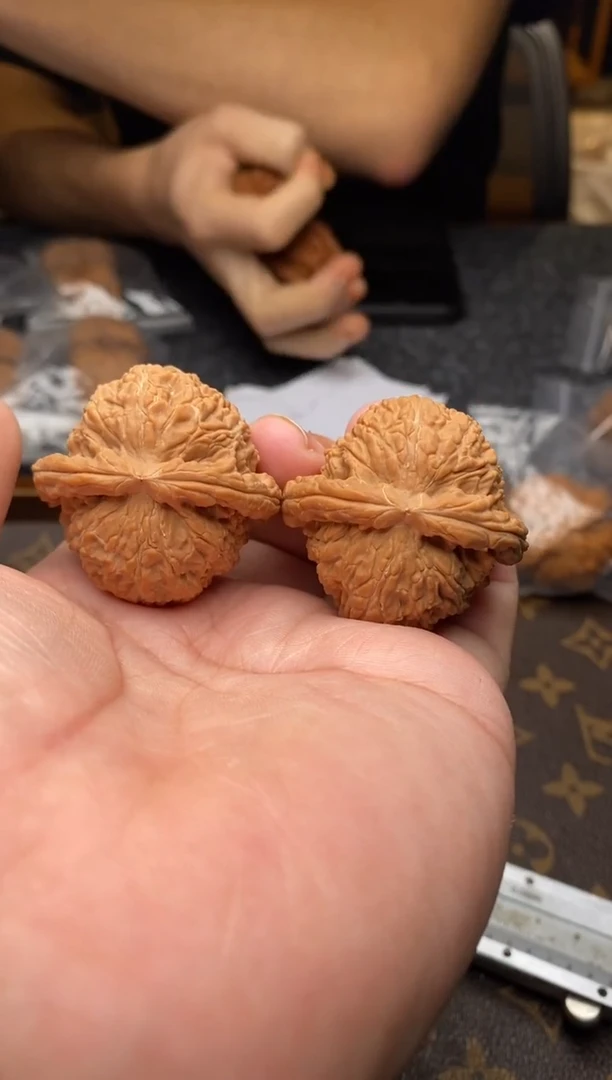 【闪购商品】桃核把件b52号41尺白狮子