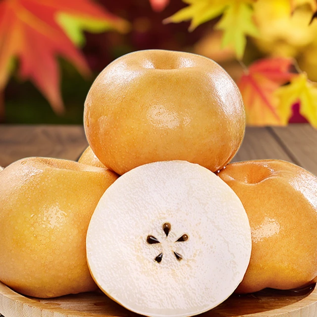 秋月梨2个 脆甜如蜜
