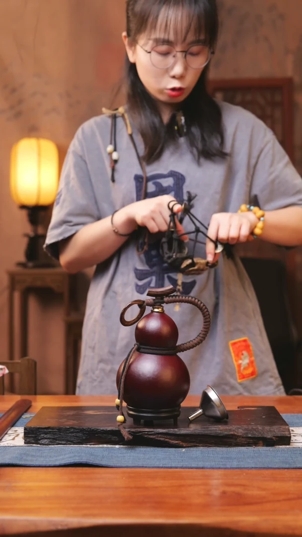 【闪购商品】74号精品大漆葫芦防腐防渗装饮料水茶酒