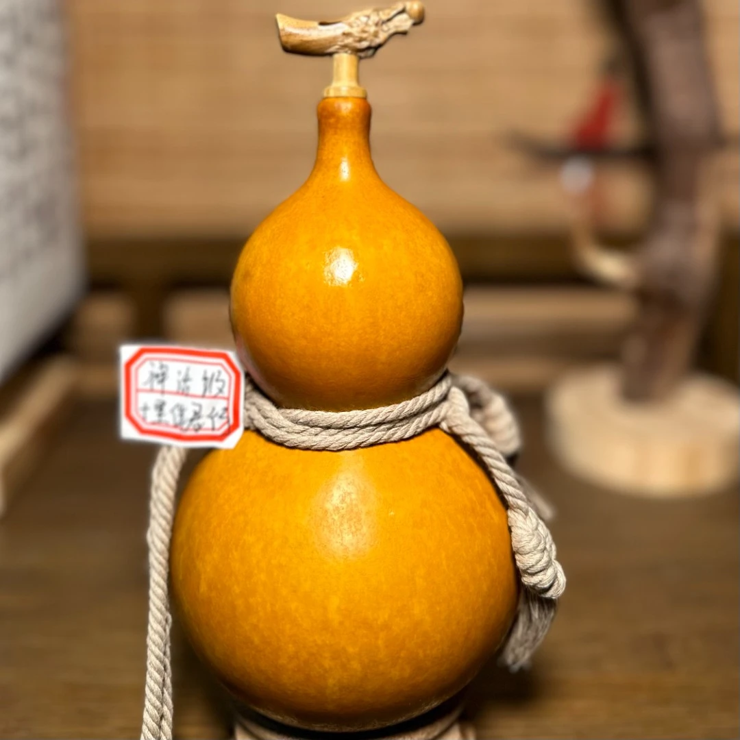 【神话 十里伴君行】正宗大漆酒葫芦仿古珍藏温婉福禄摆件纯手工