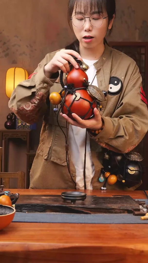 【闪购商品】259号精品大漆葫芦防腐防渗装饮料水茶酒