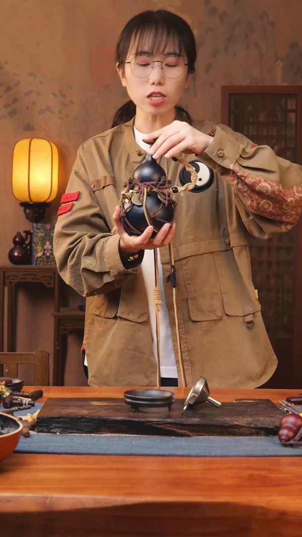 【闪购商品】224号精品大漆葫芦防腐防渗装饮料水茶酒