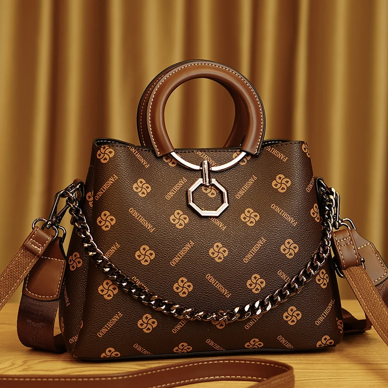 女士包包2026秋冬新款大容量手提包女包中年妈妈包百搭单肩斜挎包