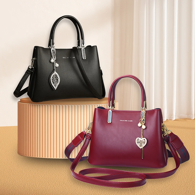 女士包包百搭妈妈包休闲包气质单肩斜挎包手提包轻奢新款大气