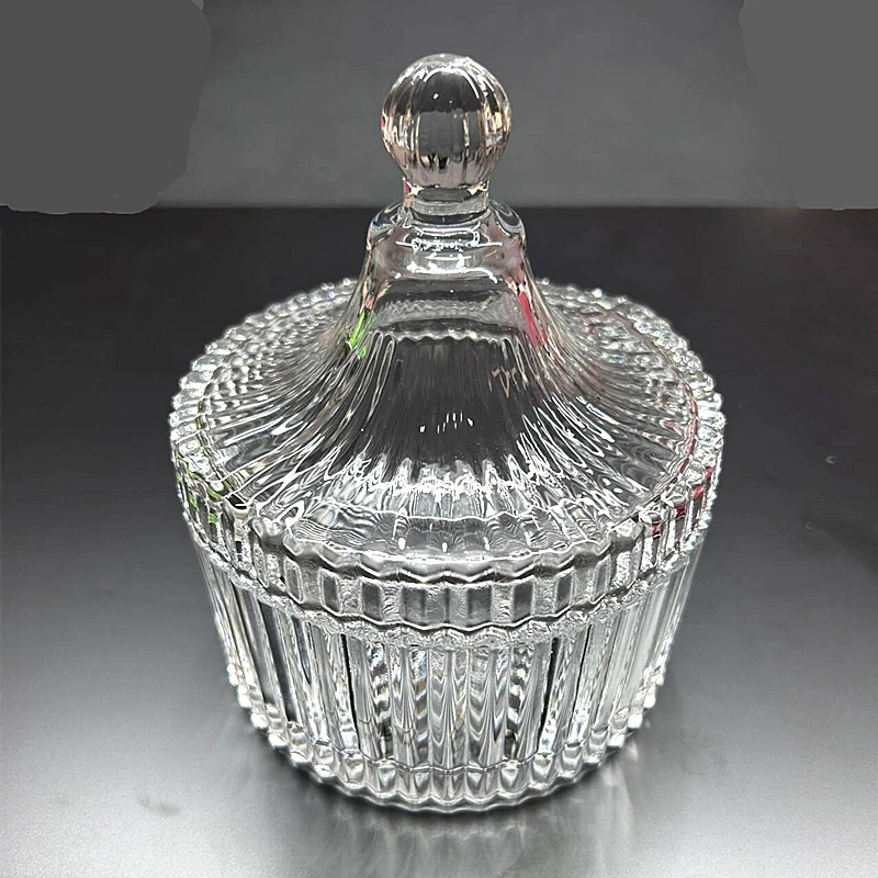 首饰盒/箱 净化水晶消磁碗玻璃碗水晶碎石收纳容器皿首饰盒消磁碗