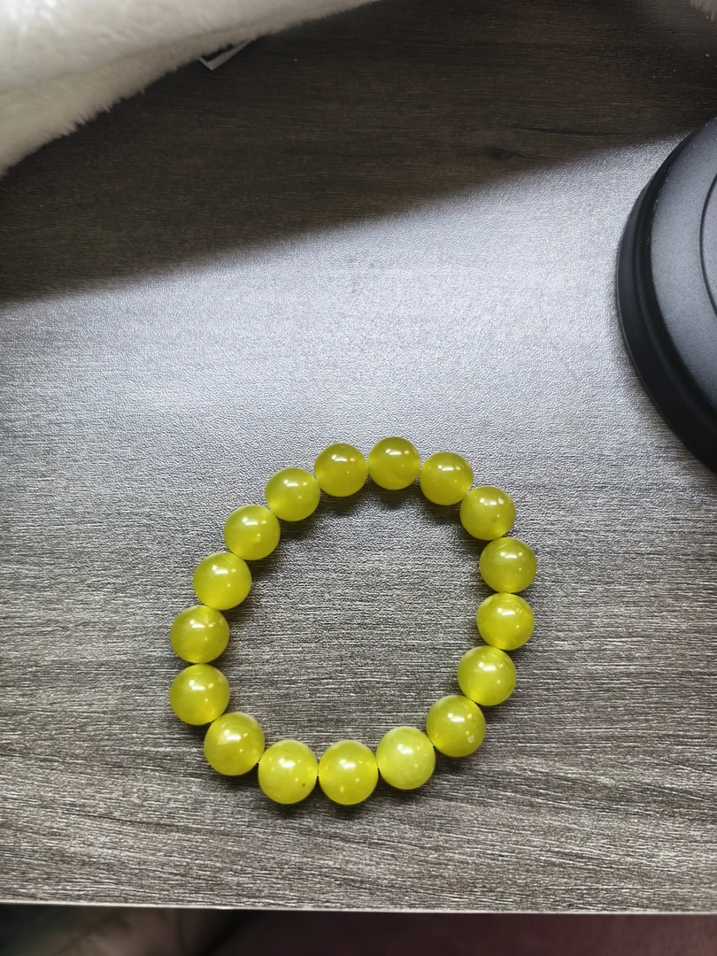 岫玉蛇纹石手串男女同款