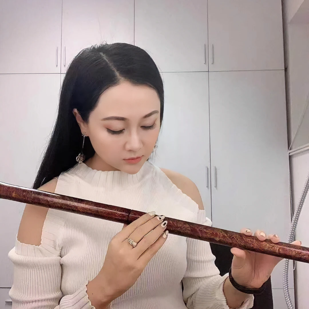 “悦”精品大漆苦竹演奏用笛子，陈悦老师亲选【不含邮费】
