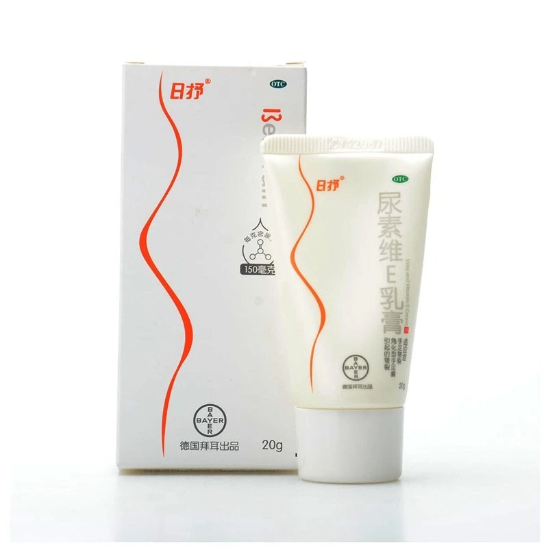 日抒尿素维E乳膏20g手足皲裂角化型手足癣引起的皲裂