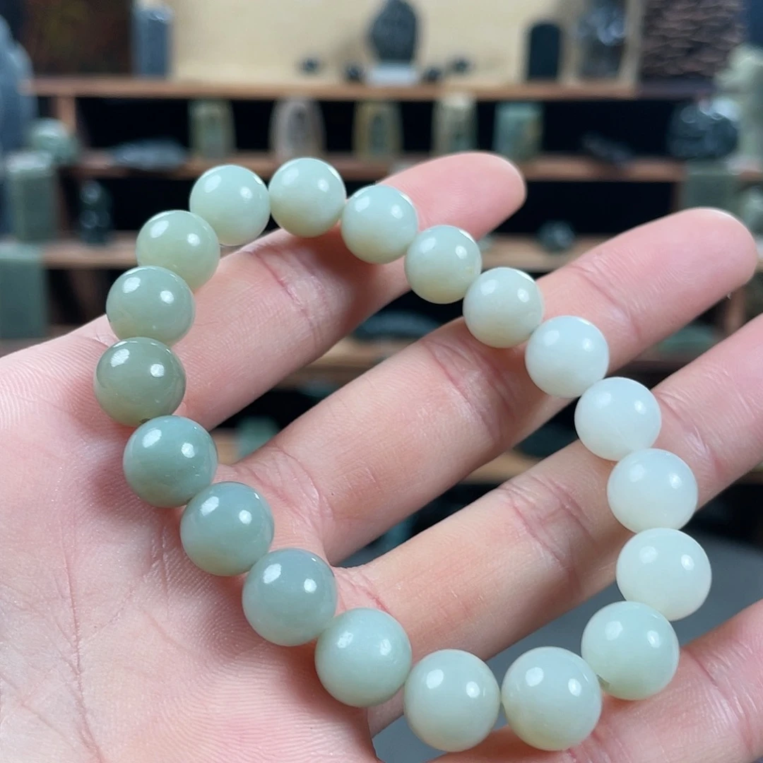 和田玉手串未镶嵌