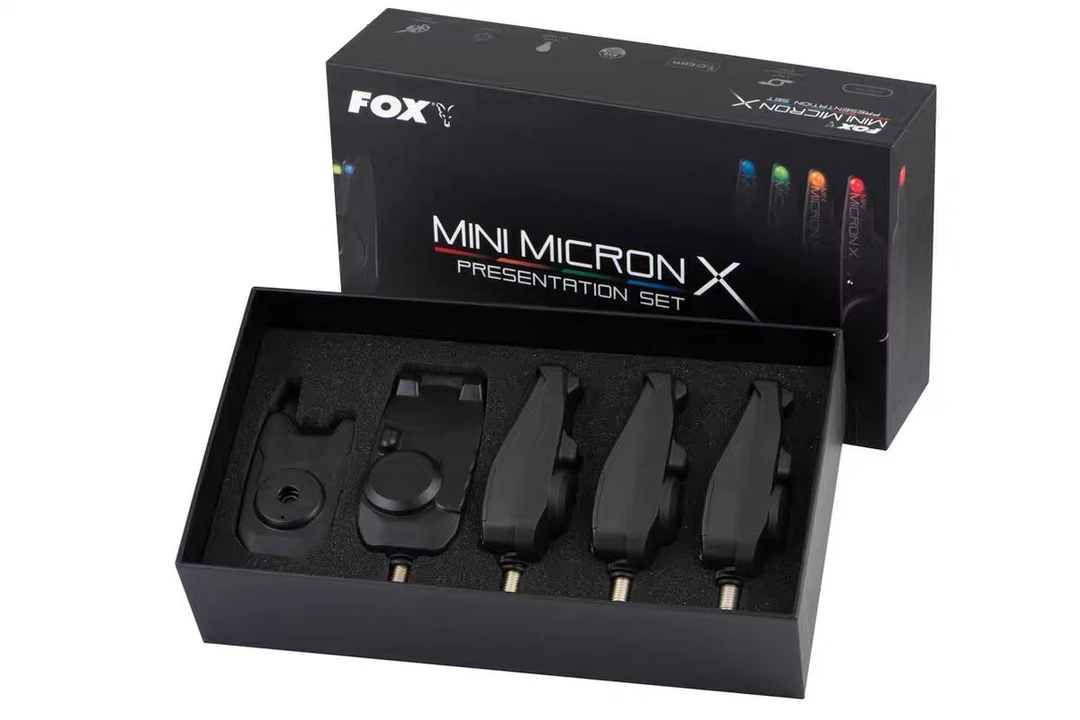 FOX MINI MICRON® X 限量版迷彩/黑色迷你钓鱼欧式鲤钓报警器