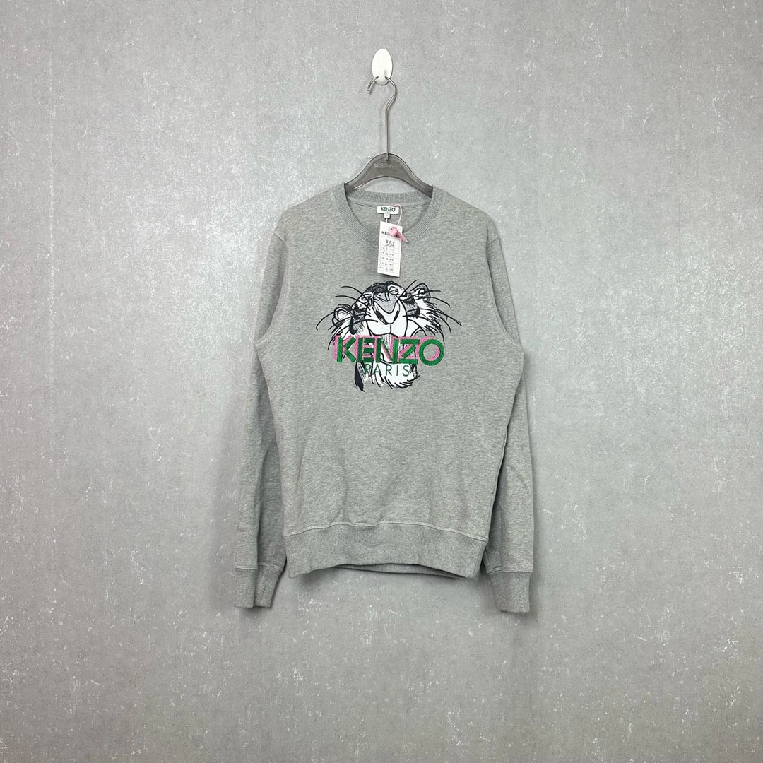 KENZO SS22虎头图案套头圆领卫衣 S码/99新/001294
