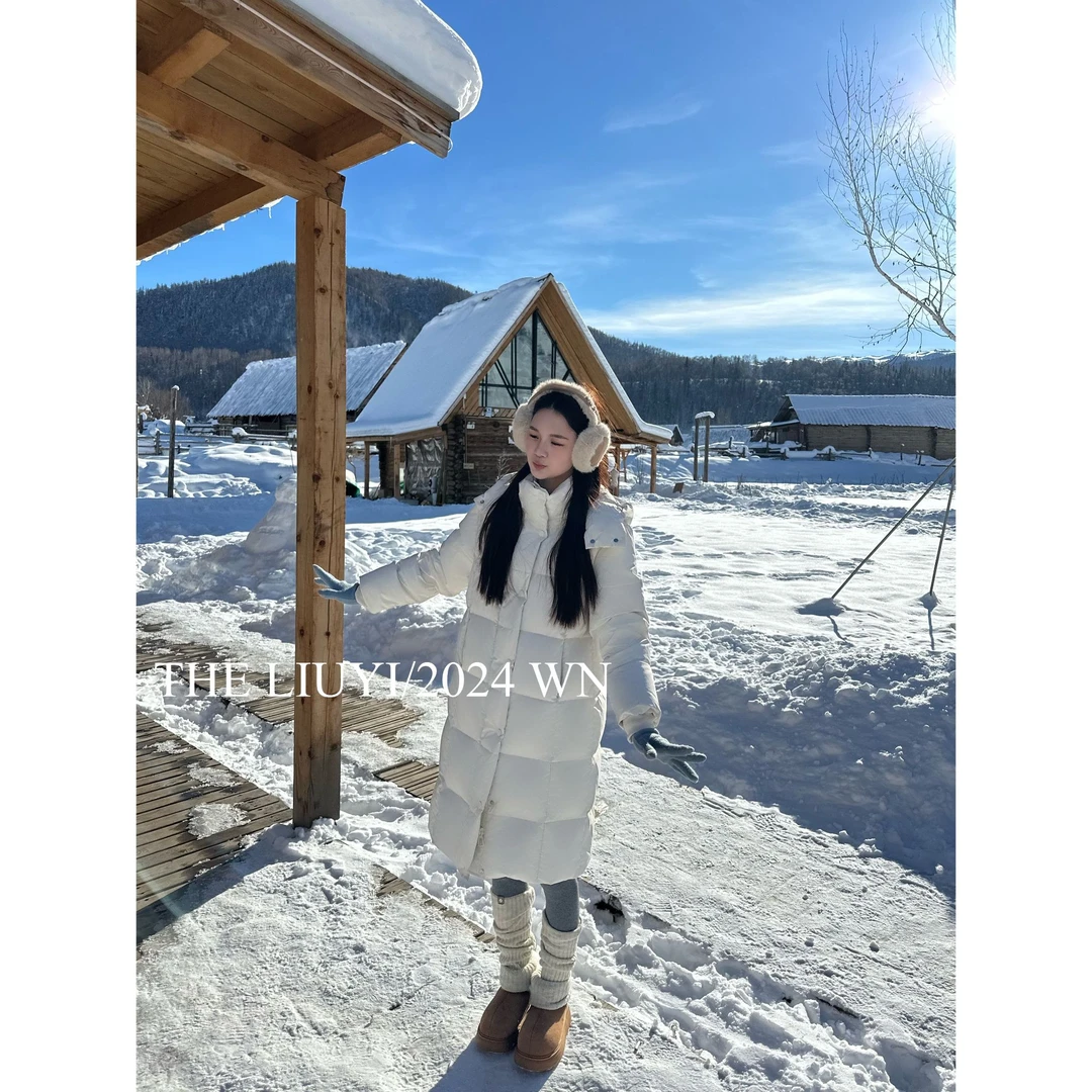【LIUYI】过冬大被子～冬季90白鸭绒高充绒御寒羽绒服411184