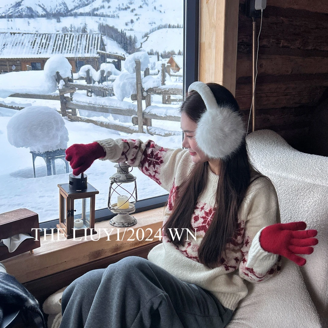 【LIUYI】冬季毛毛保暖耳罩6815