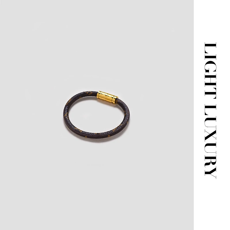 铜合金磁石手链 462 CNC工艺四叶花手链磁力扣 女