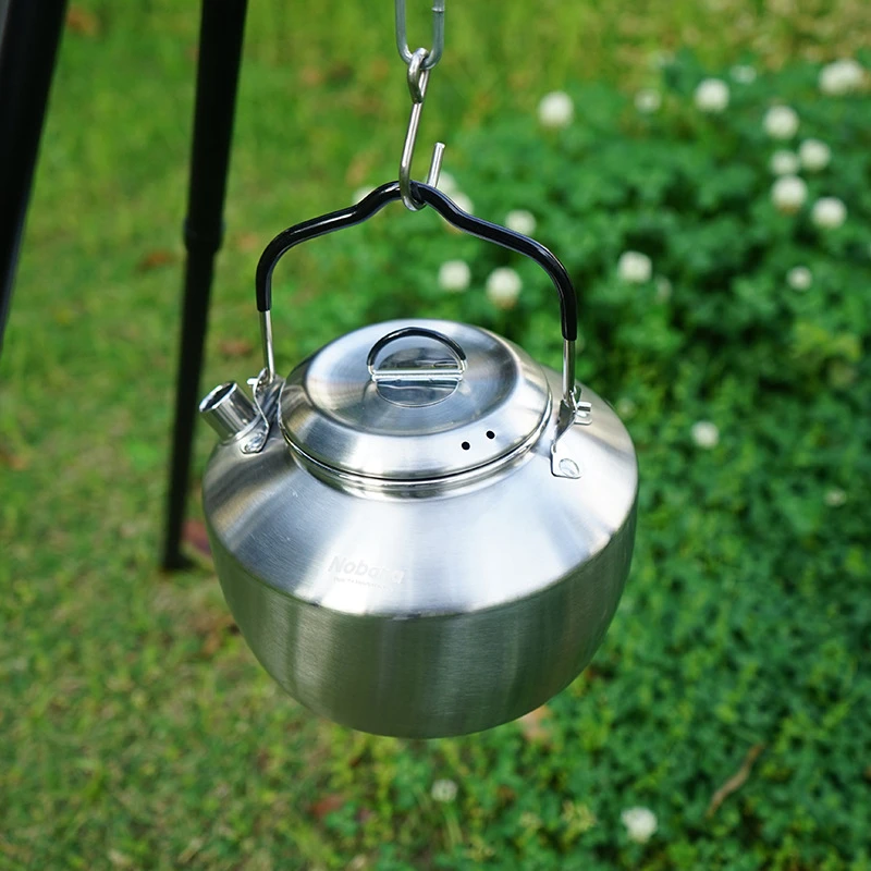 户外烧水壶便携煮茶壶露营不锈钢咖啡壶野餐明火电磁炉通用烧水壶