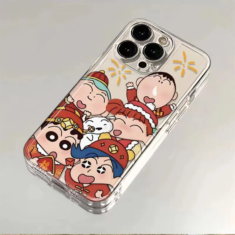 过新年适用苹果15pro14手机壳iphone13/12女11华为vivo小米oppo